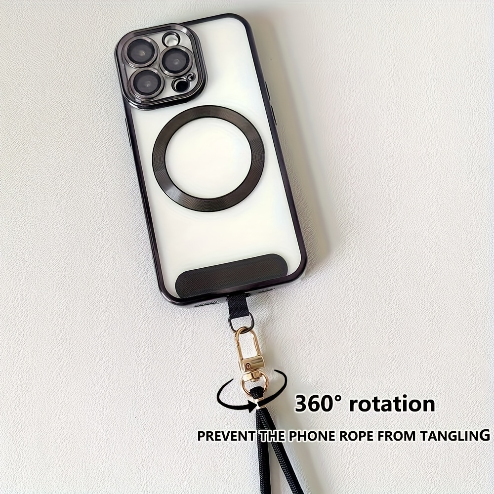 Cordón Portamóviles Unisex De Poliéster Con Cadena - Antirrobo Para Esquí, Senderismo Y Ciclismo