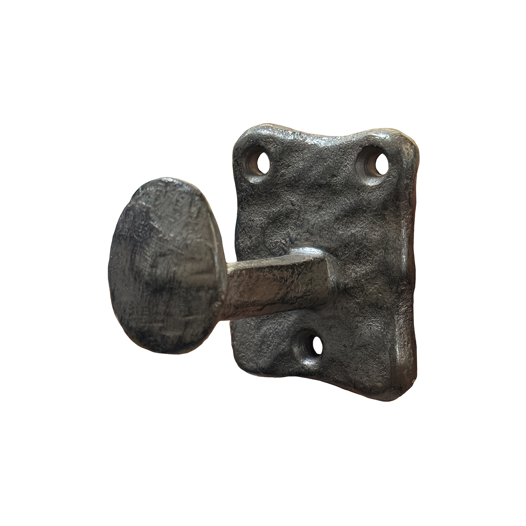 TEMU Rustic Cast Iron Railway Track Spike Wall Hook, Sturdy And Durable Farmhouse Style Single Coat Hook, Decorative Hook For Hanging Coats, Towels,