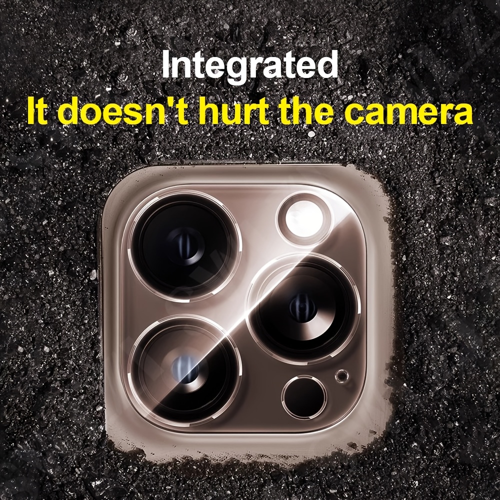 4pcs Camera Lens Protector For IPhone 16 Pro Max/16/15/14