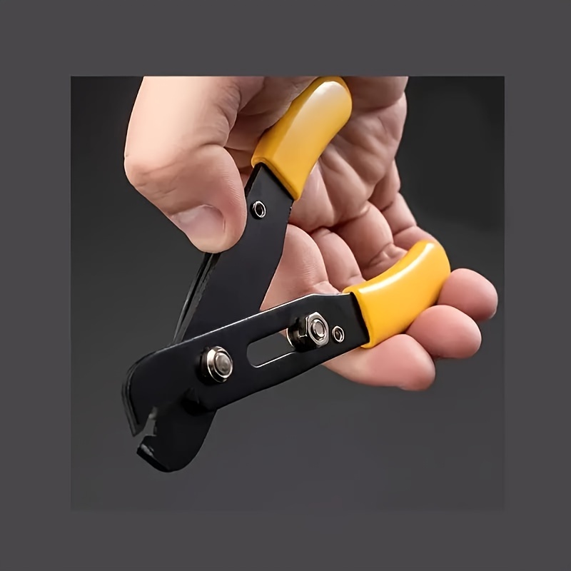 

A Chain Plier For Making Jewelry - A Manual Bag Chain Opening And Closing Tool With Rivets, Diy Cutter, Toothless Gripper, Adjustable Mini Wire Stripper For Chain Installation And Modification