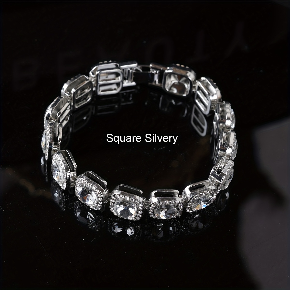 1pc European And Full Rhinestones Heart Chain Golden Bracelet Street Hip-hop Style Unisex Couple Bracelet For Men And Women