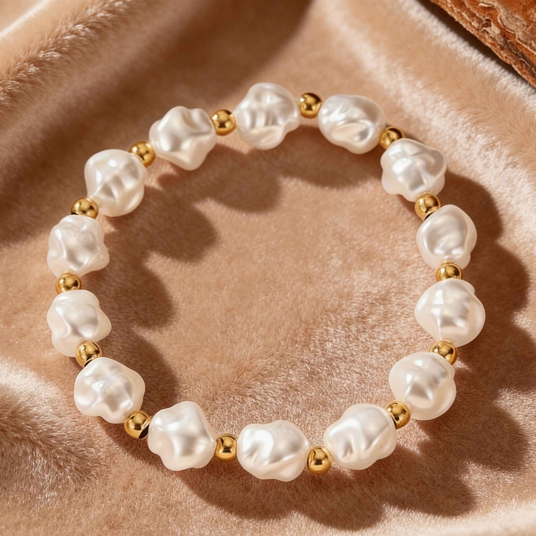 TEMU Pulsera irregular elegante, para el uso diario de mujer y un regalo ideal para las mejores