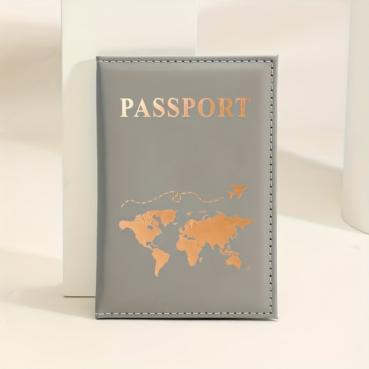 1pc/2pcs/4pcs Couple Passport Bag Travel Passport Protective Case Solid Color Minimalist ID Protective Case Travel Wallet Multi-Functional Passport Holde