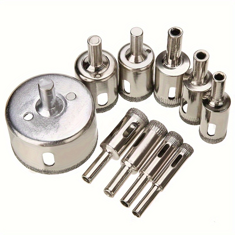 

10- Diamond Bit Set - For , , & - , , And