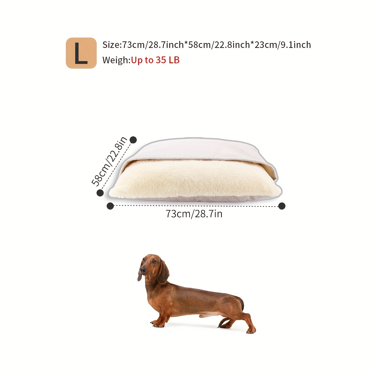 Winter Warm Dog Bed, Washable And Detachable, Use For Small Dogs, Teddy, French Bulldog, Large Sleeping Bag, Pet Dog Mattress, Dog Sleeping Bag Kennel
