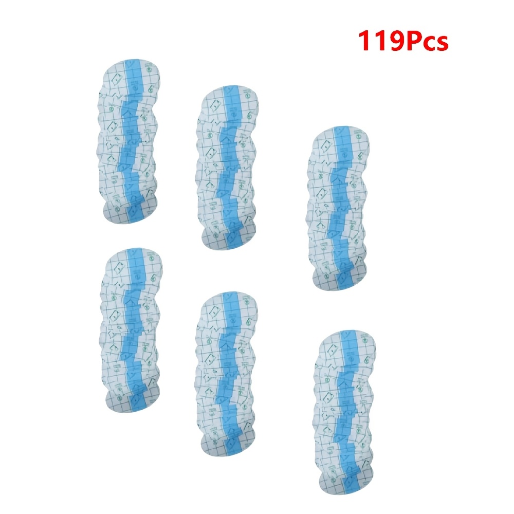 19/40/59/80/119/158pcs Transparent Soft Ear Stickers For - Suitable For Bathing, Showering