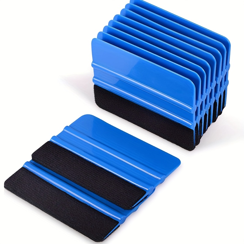 Felt Squeegee Tool For Vinyl, Perfect For Graphic Decals And Wrapping, Includes A Felt Scraper Knife And Glass Wiper!