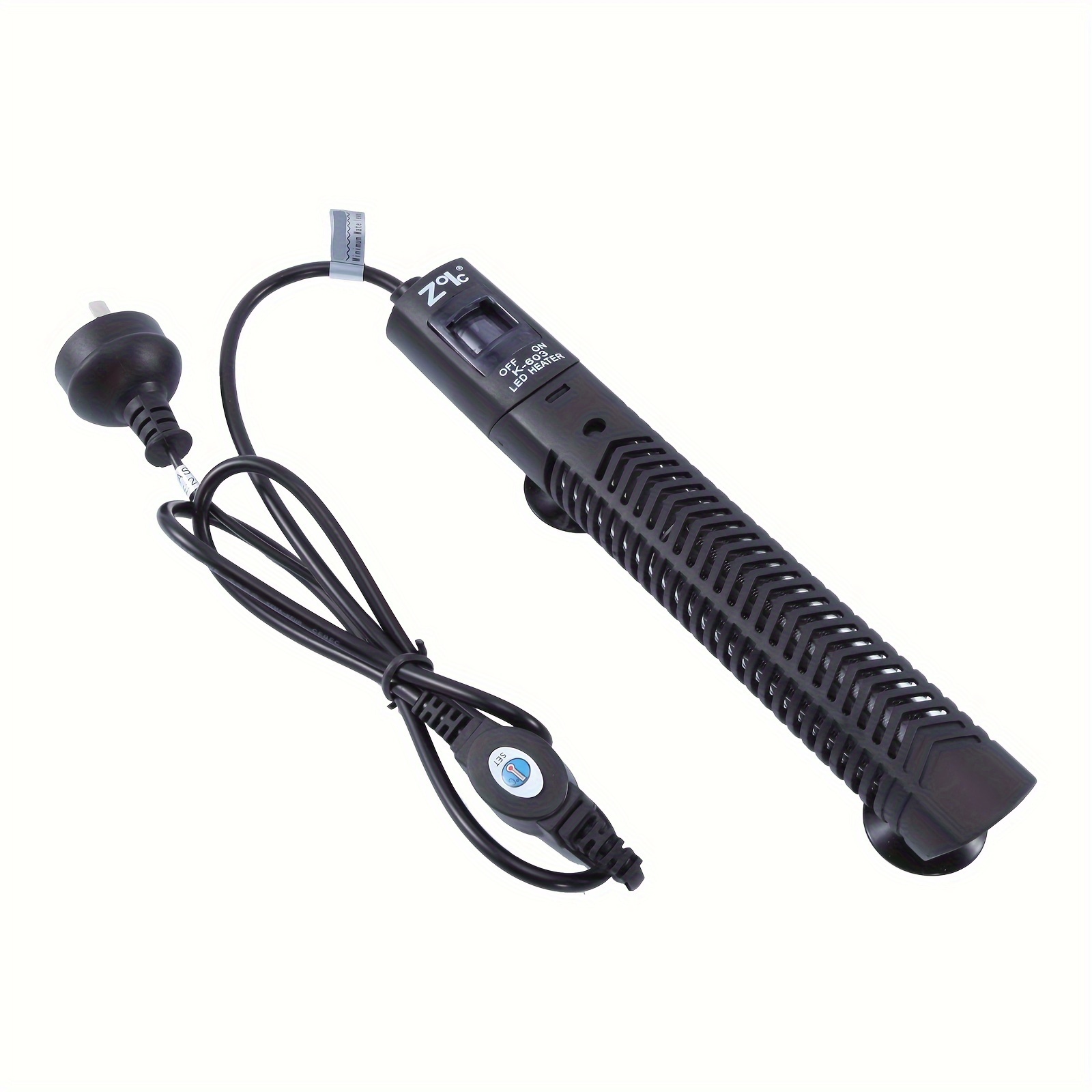 TEMU Zoic 500w Heater Rod Fish Tank Submersible Led Screen, Aquarium Heater For Planted Tanks, Aquarium Heater, Heater For Aquarium, Aquatic Plant