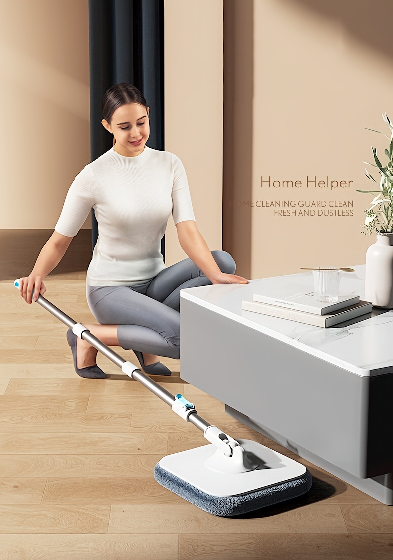 2024 premium rotating mop system with easy clean water   bucket hands free washing for effortless cleaning of floors walls more lazy dirt   details 15