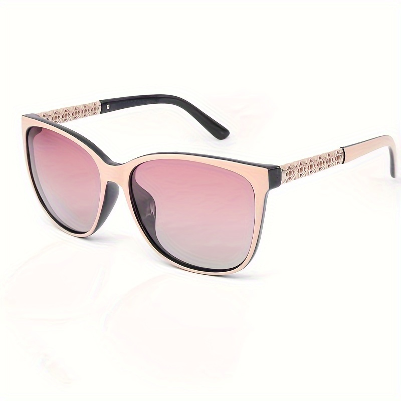 

Fashion Frame Polarizing Fashion Glasses For Women Anti Glare Sun Shades For Driving Travel Beach
