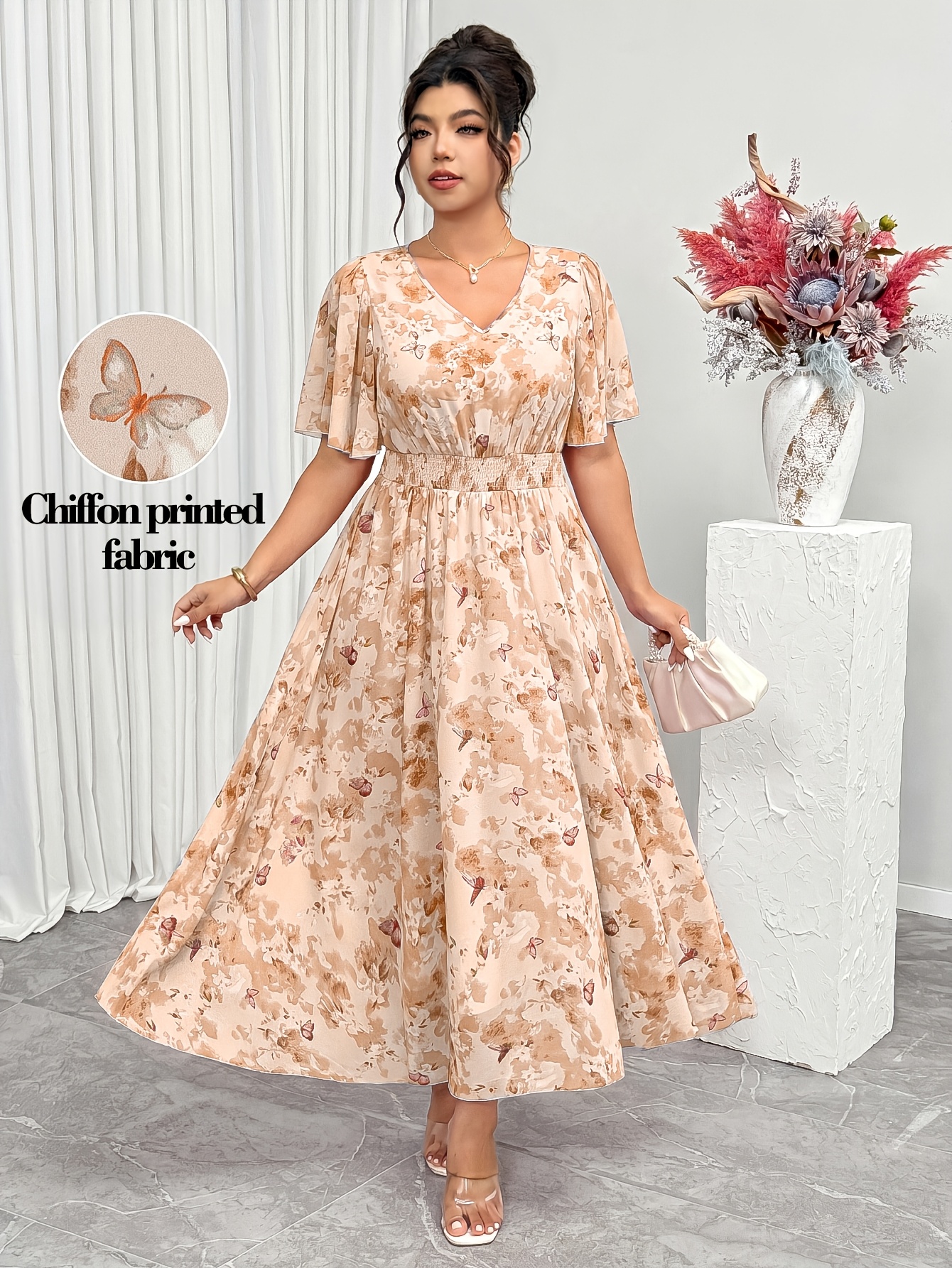 sparkly pink short dress Blush Strapless Mini Sequin with Beaded Details – Evening Dress with Corset Back Plus Size Size 0 / Pink / Dress Make a dazzling entrance Shipping_Handcraft Size:L/XL 53 Nemidor Plus Size Women