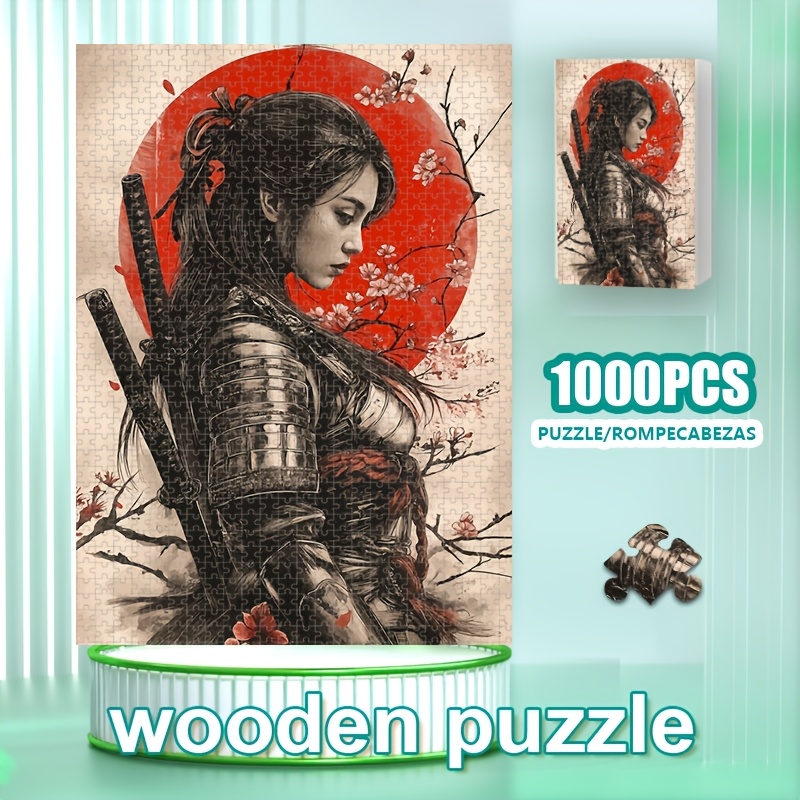 puzzle 1000 pièces femme   avec thème de   pour  . art  , pièces épaisses et   poussière. activité   amusante, loisir relaxant. décoration murale    , cadeau de qualité pour hommes et femmes, noël, anniversaire