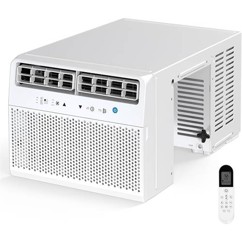 item picture 12000 btu 10000 btu 5000 btu window air conditioner quiet u shaped air conditioner window unit with full 6 24h timer remote control