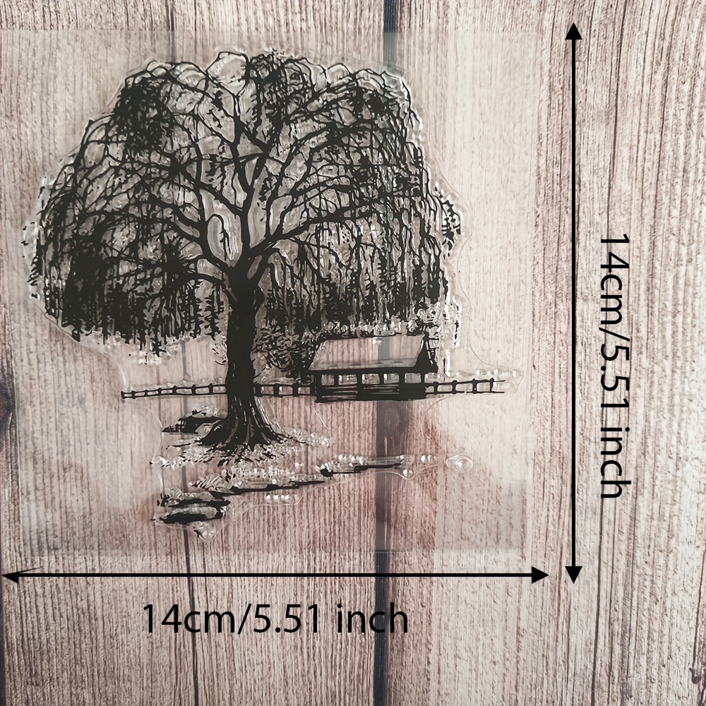 Image of Bridge Clear Stamps For Diy Scrapbooking Card Making Album Decorative Seal Craft Rubber Stamp