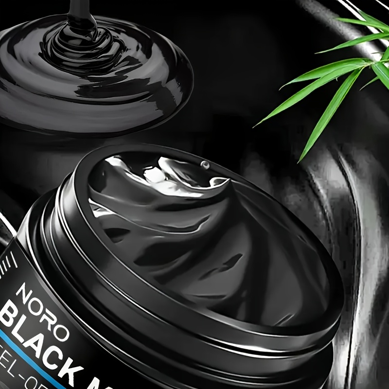 Masque Gel Nettoyant Profond Compatible pour Tous Types de Peau Beige Clair - Raffermissant Pores au Charbon, Forte Action -Graisse, Sans Formaldéhyde & Formule Douce, Adapté aux Hommes & Femmes, Points Noirs &