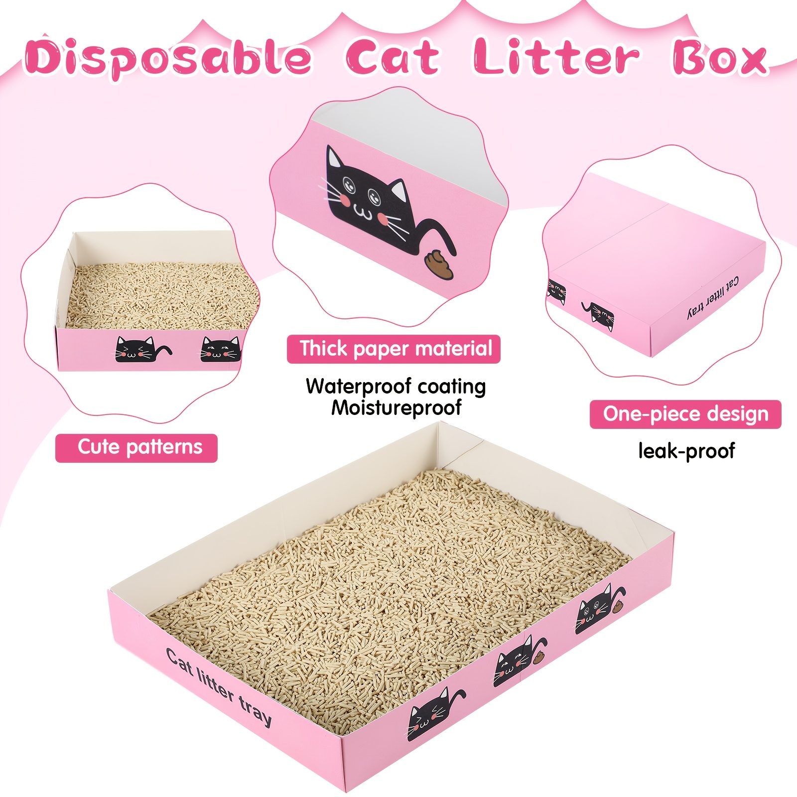 best litter box for big cats Pet Marvel Automatic Cat Litter Box with APP Control Self Cleaning Cat Litter Box, Odor-Free Waste Disposal main image 0