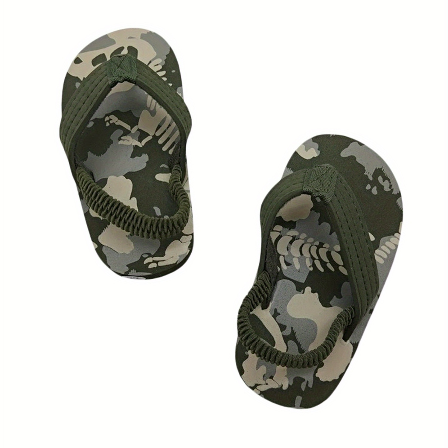 toddler flip flops shoes little kid sandals with back strap boys girls water shoes for beach and pool
