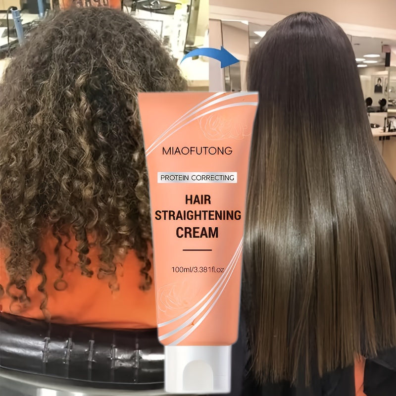 100ml Protein Straightening Cream for Frizz Control