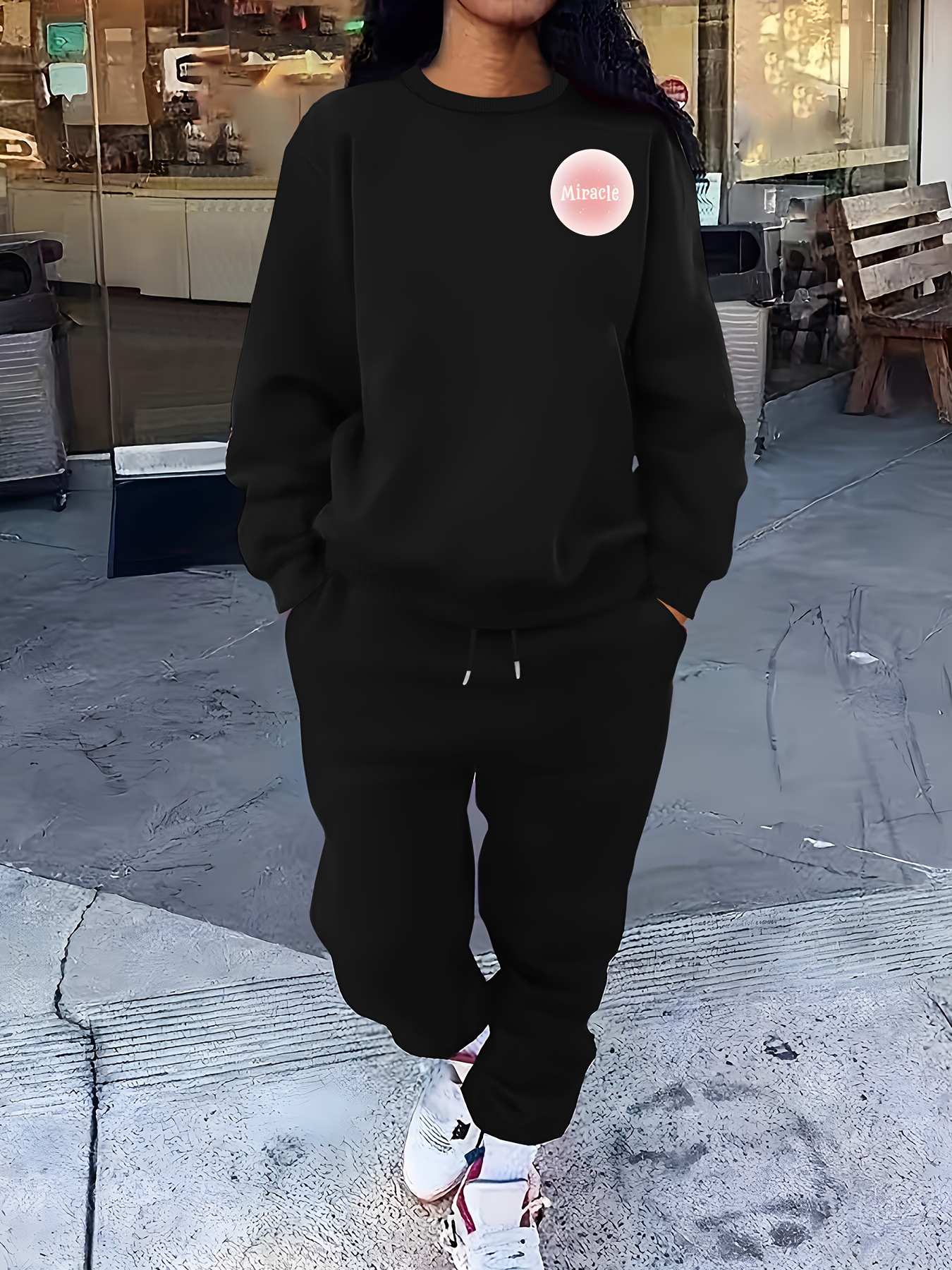 piezas conjunto sudadera pantalón deportivo sudaderas Temu Ecuador