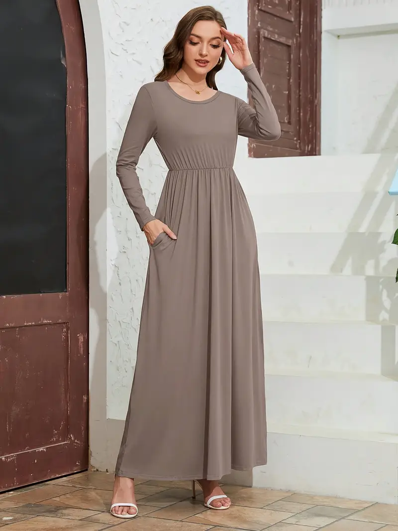 high elastic waist dress Navy Elastic Waist Sleeveless Midi Dress