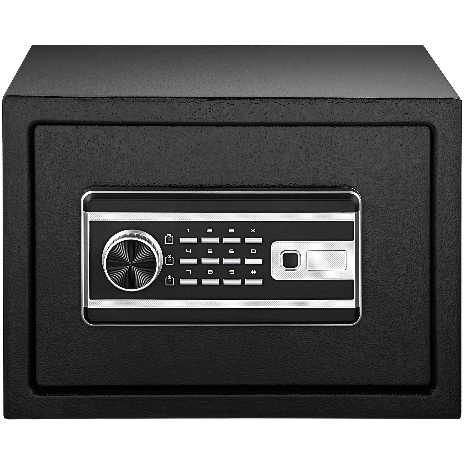 

Vevor Safe Box, 0.8 Cu.ft Fingerprint Safe Box For Money W/ 2 Keys & Digital Keypad, Q235 Steel Safe Box For Storing Cash, Jewelry, Pistols, Documents, Watches In Home & Office & Hotel