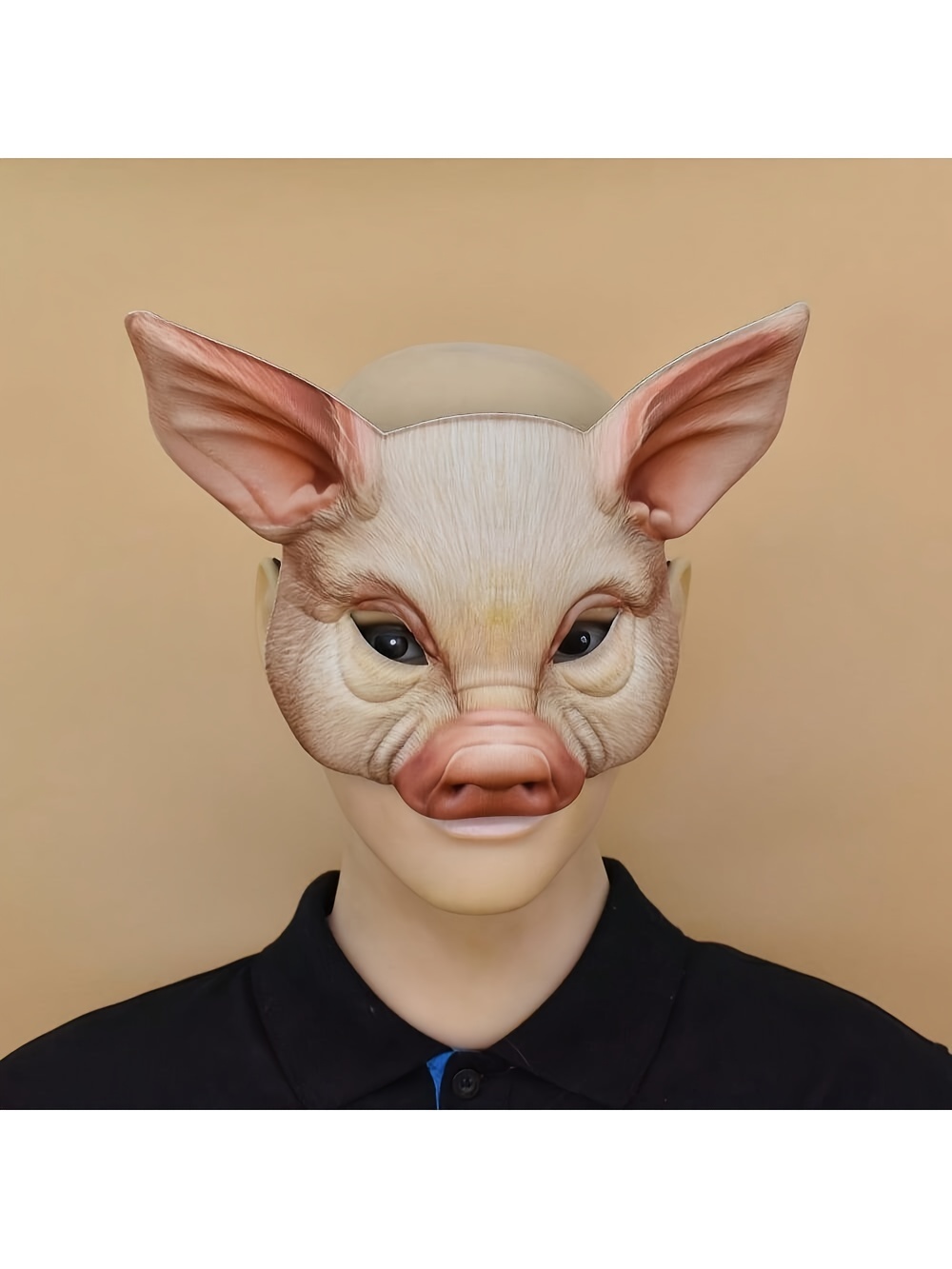 GOOHOCHY Pack Masques De Cochon Mascarade - Masques Animaux Amusants Pour Fêtes Et Costumes