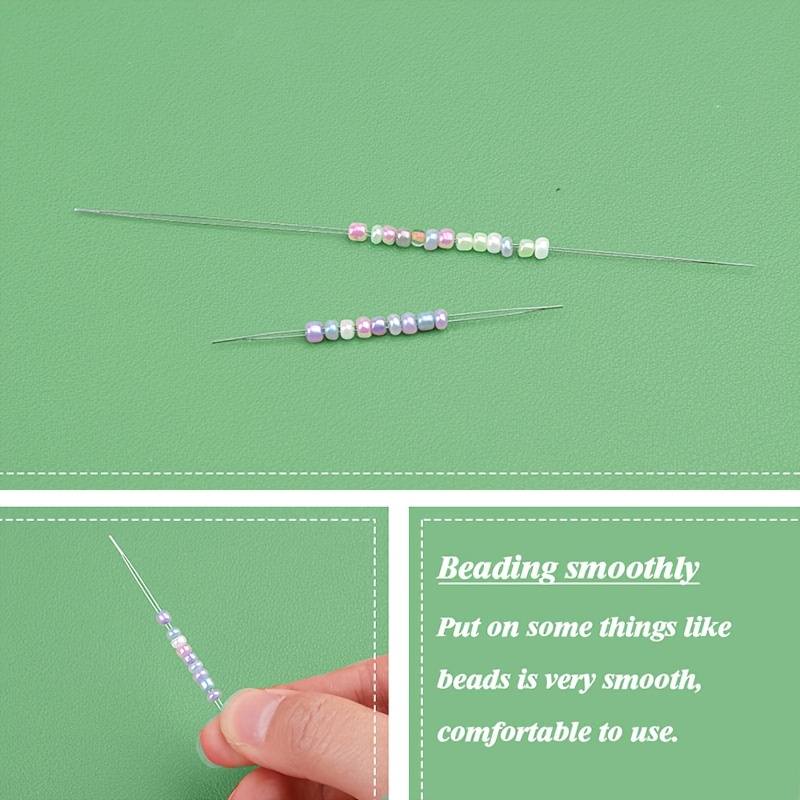 Beaded Needles Set, Four Sizes
