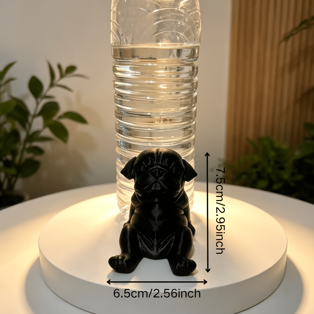 TEMU Creative Pug Phone Stand, Desktop Lazy -watching Support Rack, Universal Tablet Base, Office Desk Decoration, Practical Niche Birthday Gift For