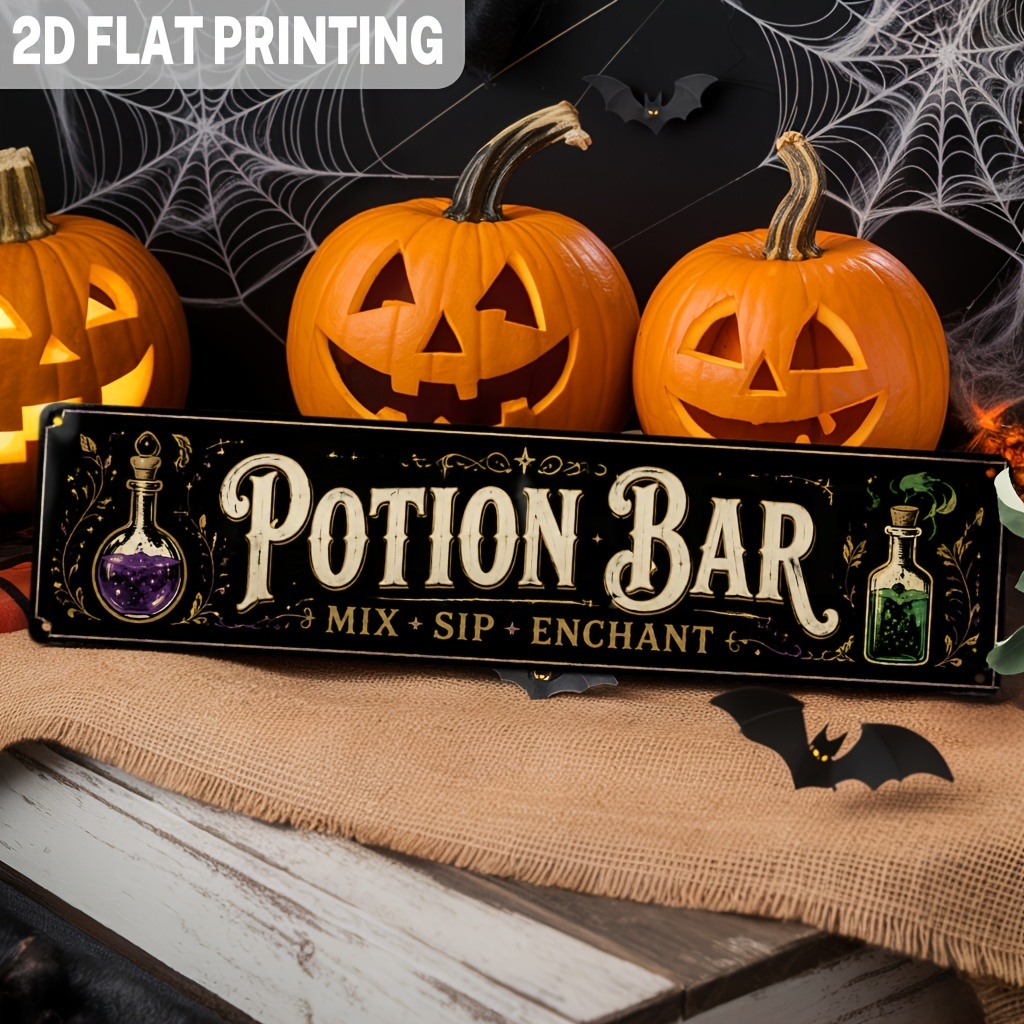 TEMU 2d Flat - 【2d Flat】 2d Flat - [2d Flat] 2d Flat - [2d Flat] 2d Flat, 1pc, Retro Potion, Mysterious Decor, Wall Hanging, Suitable For Home,