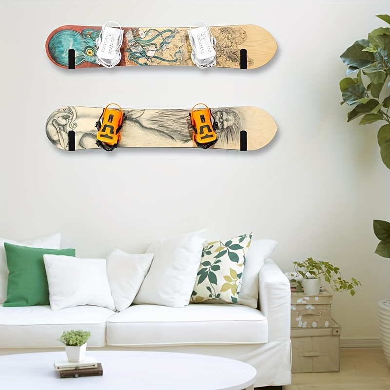 Skateboard Wandhalterung - Platzsparende Aufbewahrung Für Board & Snowboard