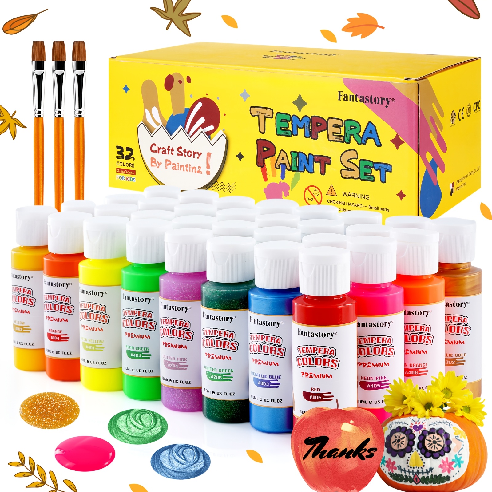 

Fantastory 32 (2 Oz ) , Painting, Non-toxic Paints Paints Bottles