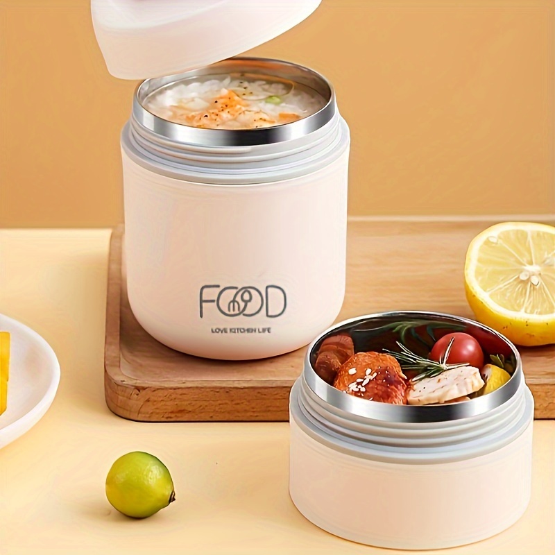 compact stainless   insulated soup cup portable manual no power needed   office workers breakfasts   hand wash only round   details 8