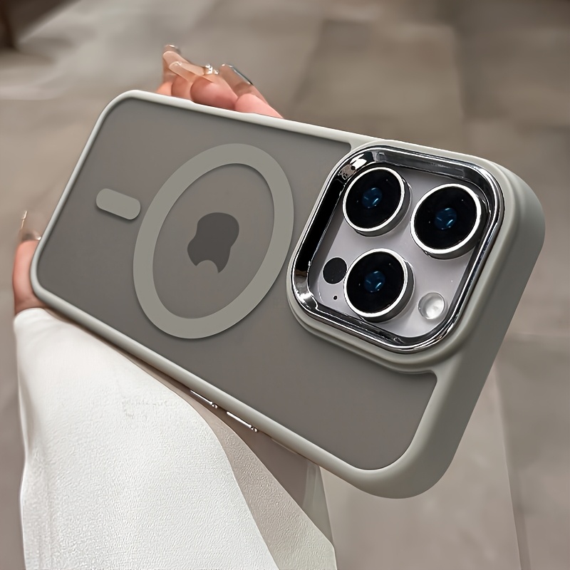 Luxury phone case suitable for iPhone 11, 12, 13, 14, 15, 16 Plus Pro Promax X XSMAX, featuring TPU design and magnetic wireless charging functionality/ MKLCXK, Daily Use Cover, Smartphone Case, Premium Look, Sleek Design, Flexible Material, Durable Cover, Protective Cover, Slim Phone Protector, Mobile Shoppers, iPhone Users