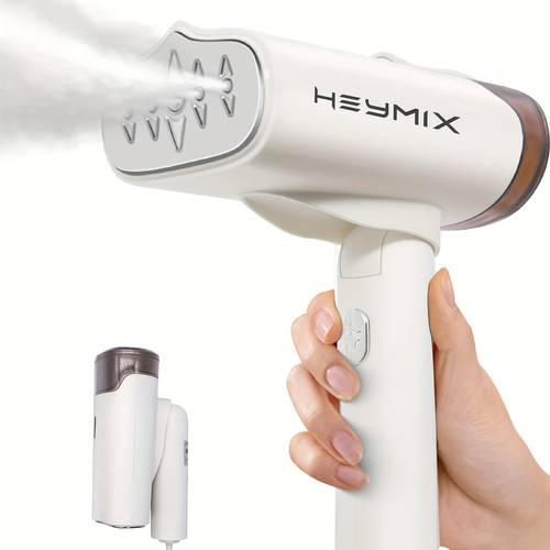 garment steamer iron portable mini fabric steamer 1100w 1200w 2 in 1 handheld mini steamer iron for travel garment steam iron for home use gifts handheld steamer for clothes