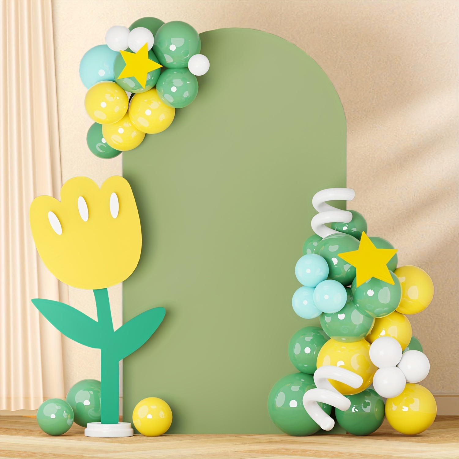 Chiara Backdrop With Balloons - Party Balloons by Q