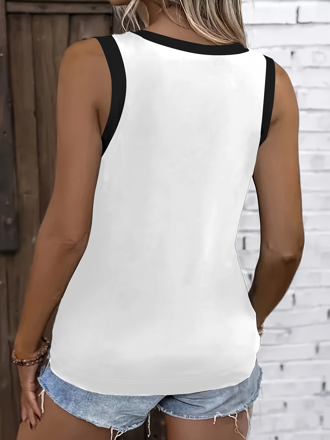 Plus Size, European and American Plus-Size Women's Vest