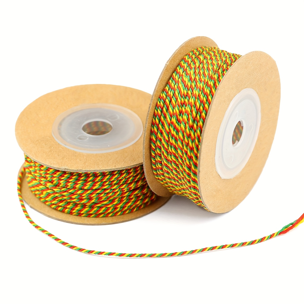 1pc Thick 1.0mm Hand- - Fine Non-elastic Beading Thread, Suitable For Bracelet, Necklace, And Clay Bead Making, Beading Cord, Vibrant Colors, Smooth Texture, Easy To Carry