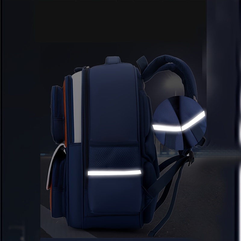 Bobdog Large Capacity Backpack with Spine Protector Design - Lightweight, Adjustable Strap, Zipper Closure, Ideal for Students, New Student Backpack|Modern Backpack|Durable Backpack