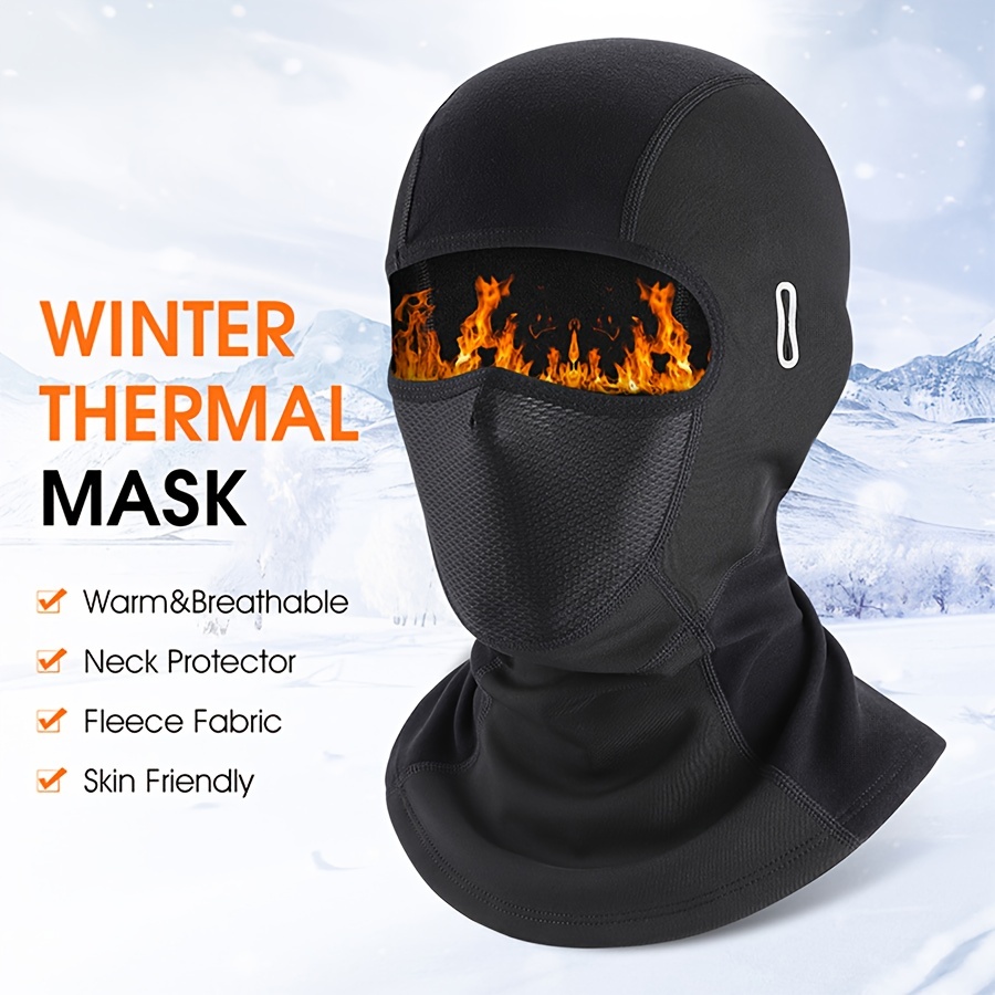 

[customer ] Winter Thermal Motorcycle Balaclava Mask - , Warm & Breathable Fleece Face For Outdoor Riding