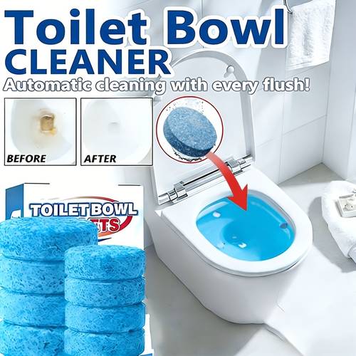 13pcs automatic toilet effervescent tablets and deodorizes removes urine stains and limescale from toilets unclogs toilets kitchens and drains a must have for rvs and homes suitable for hotels