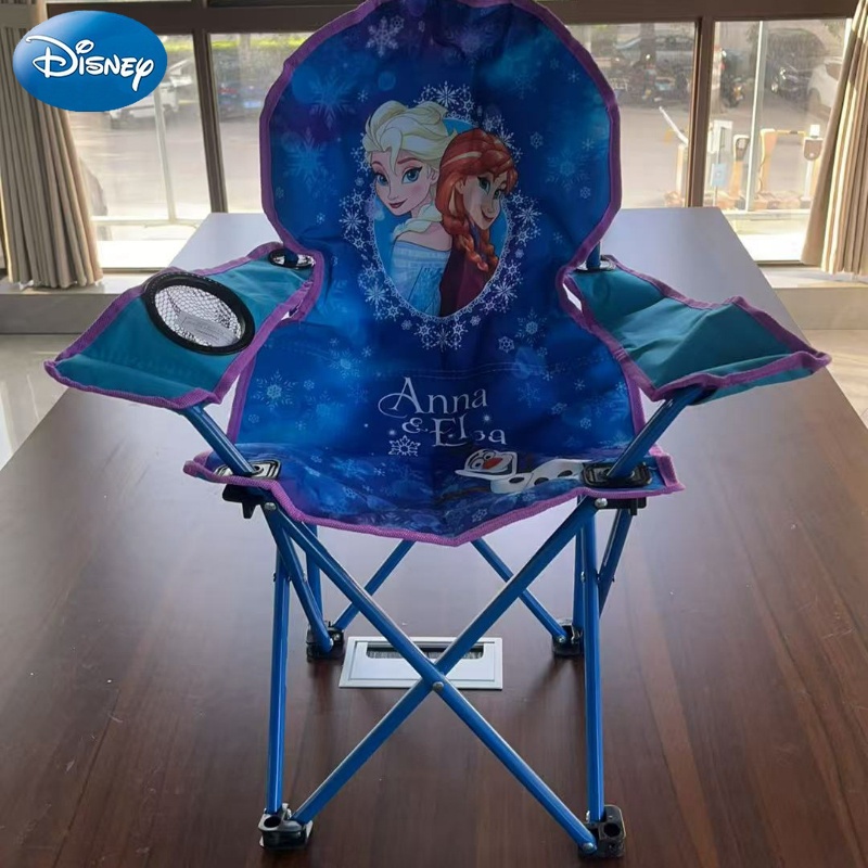 Elsa Frozen Portable Folding Chair - Lightweight, Compact Outdoor & Indoor