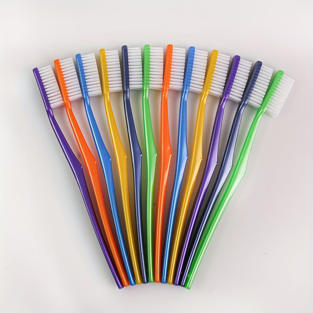 -pack Manual Toothbrush With Extra-hard Bristles, 12-pack