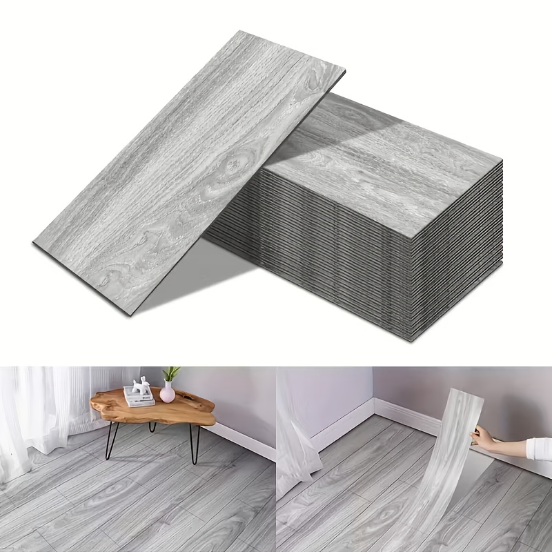 50 pack självhäftande vinylgolvplattor vattenavvisande golv - Temu Sweden