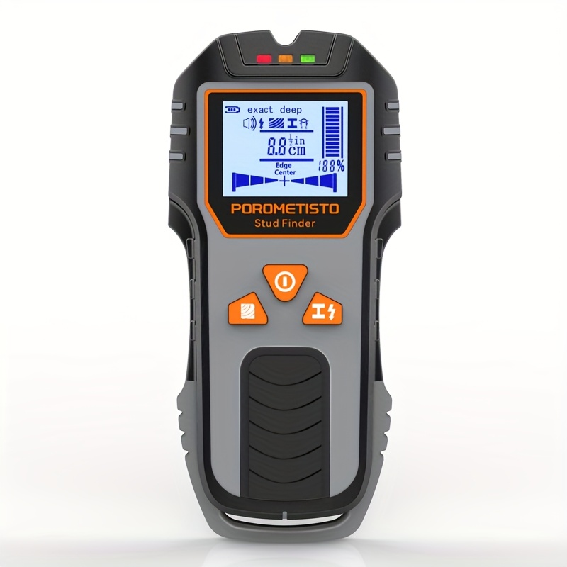 Image of Dsf01 6-in-1 Wall Detector Stud Finder & Ac Wire Locator Suitable For,, Diy - Non-battery- With , Microprocessor Chip, Low-power Operation, For Live Voltage Detection And Position Sensor