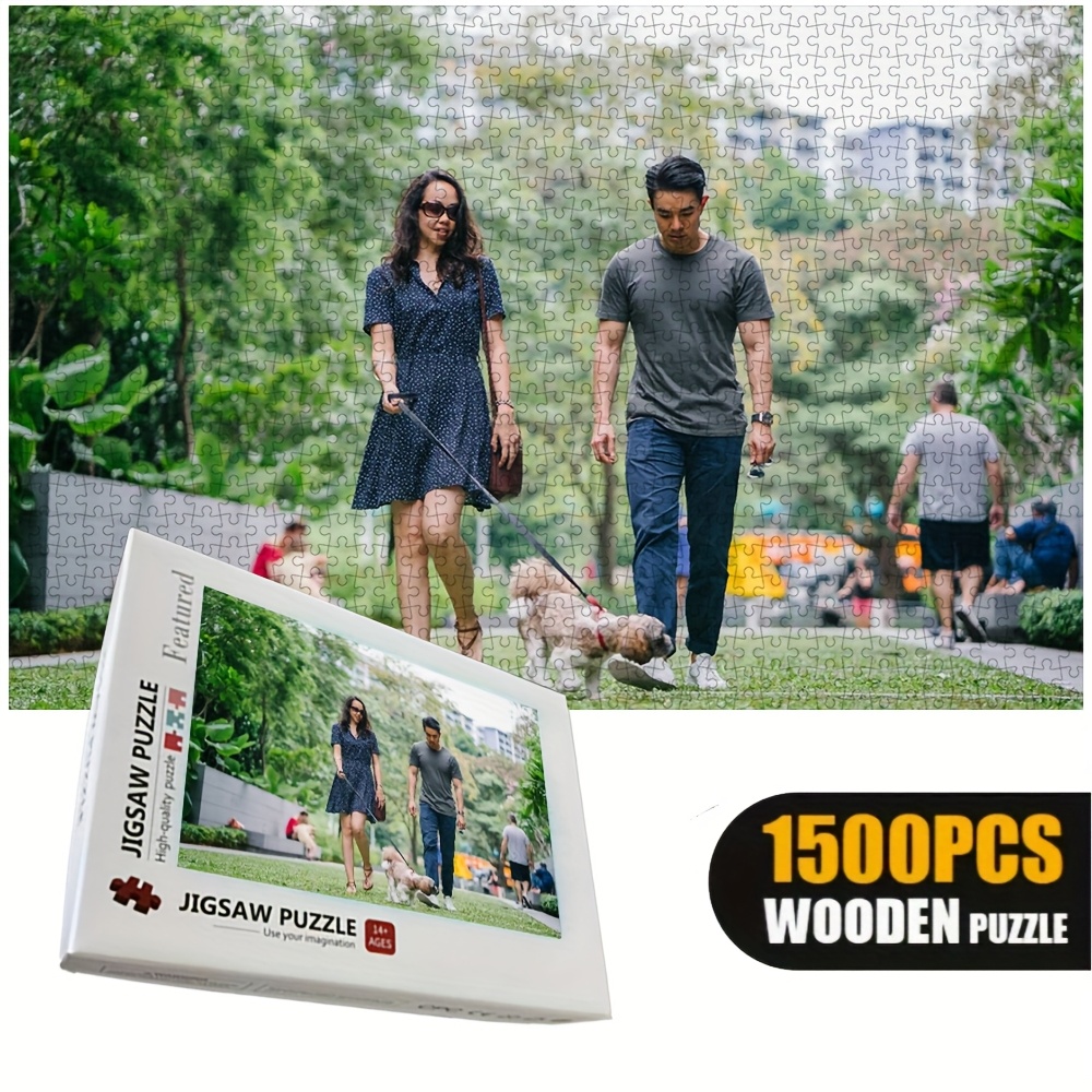Personalized Photo Puzzle with Your Own Picture, Custom Gift