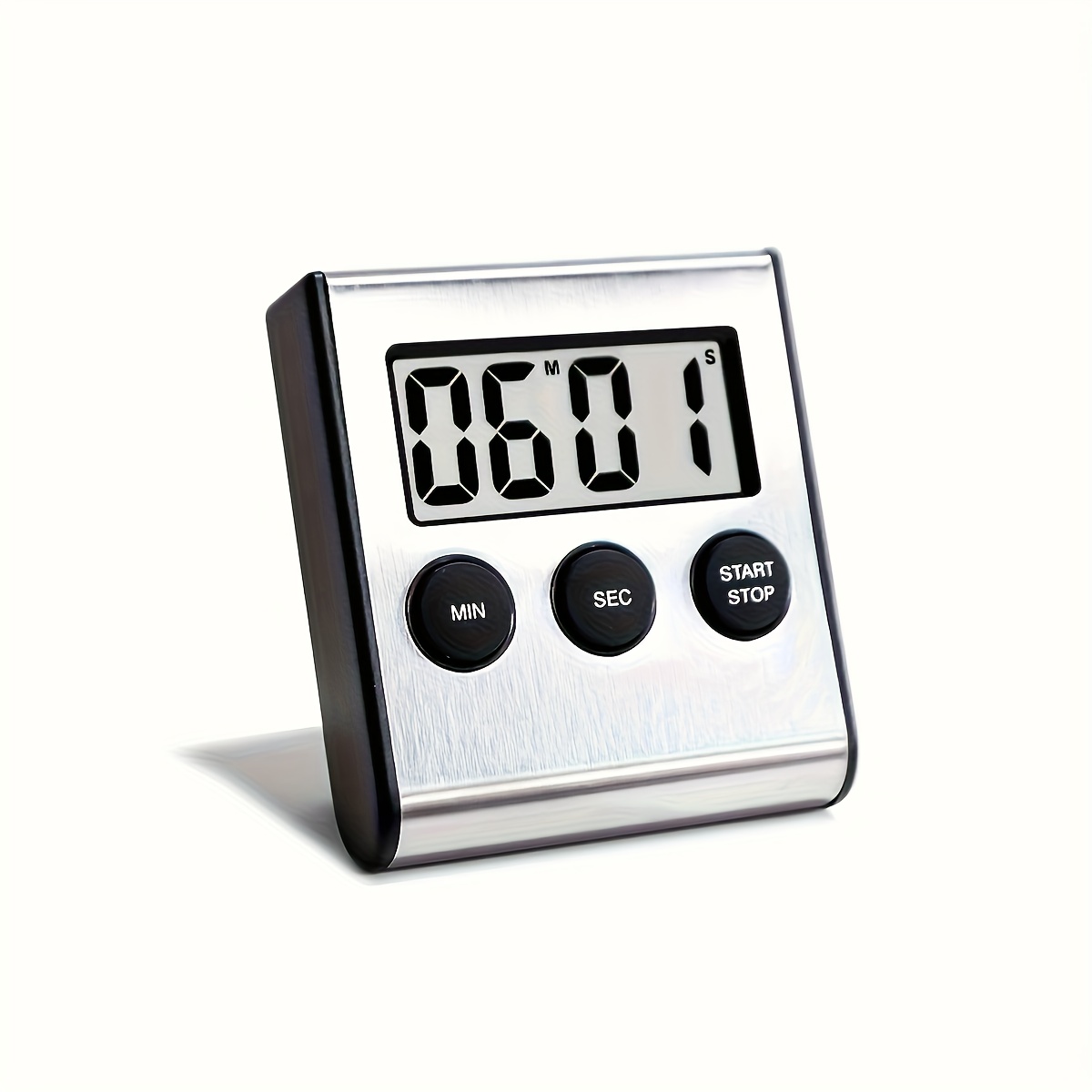 E-shop Magnetischer Küchenwecker mit großem Display zum Kochen Backen, starker Magnet, langlebig, batterielos