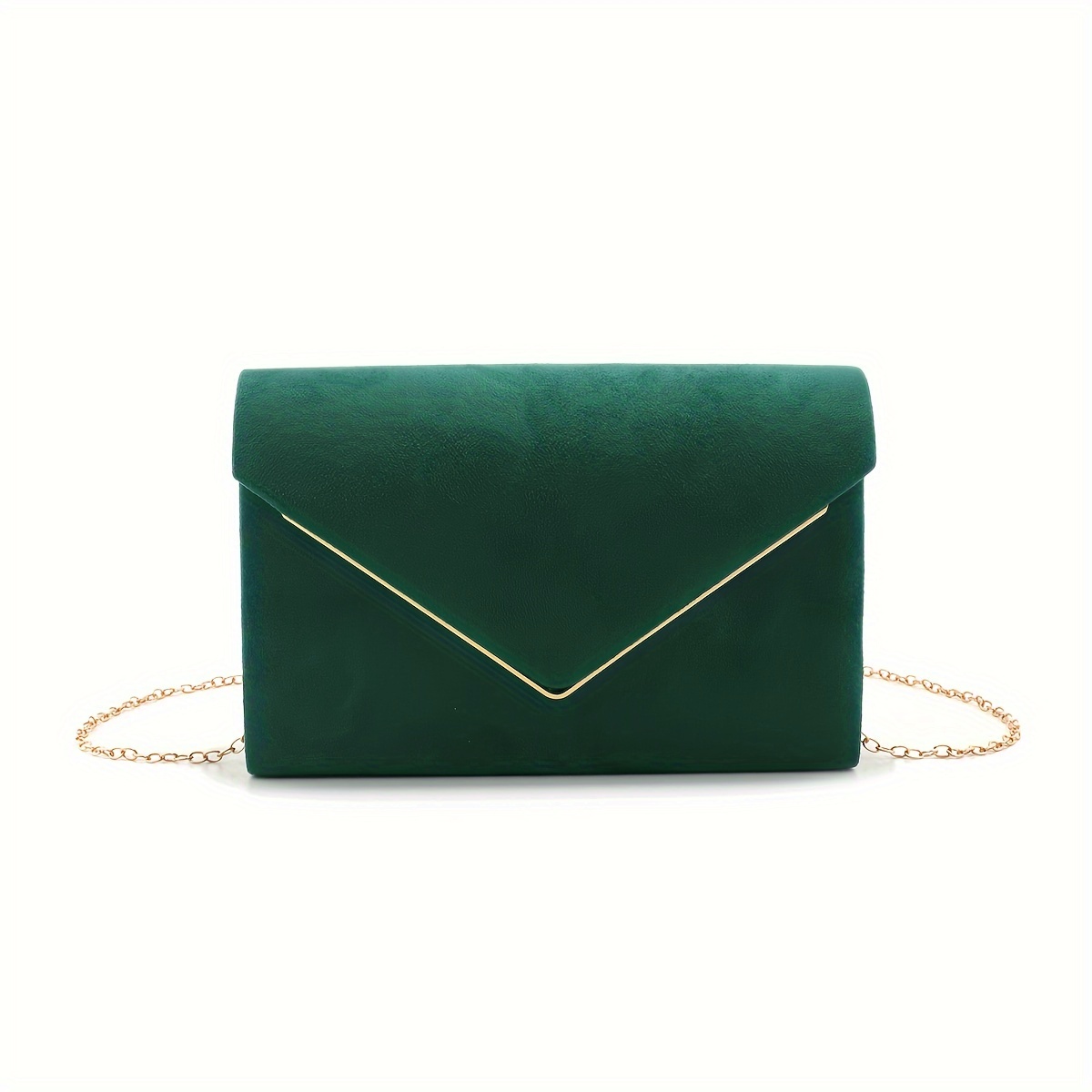 

Lightweight Design, Elegant Evening Clutch With Strap – Chic Envelope-shaped Handbag For Prom And Formal , Detachable Shoulder Purse