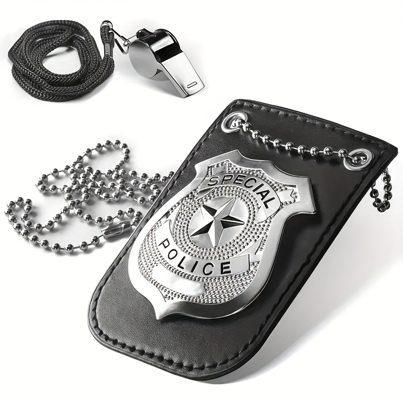 2pcs Cosplay Anime Game Character Props, Including R Badge Props + Whistle Props, Suitable For Couples And Students, As A Gift For Or For Role-playing