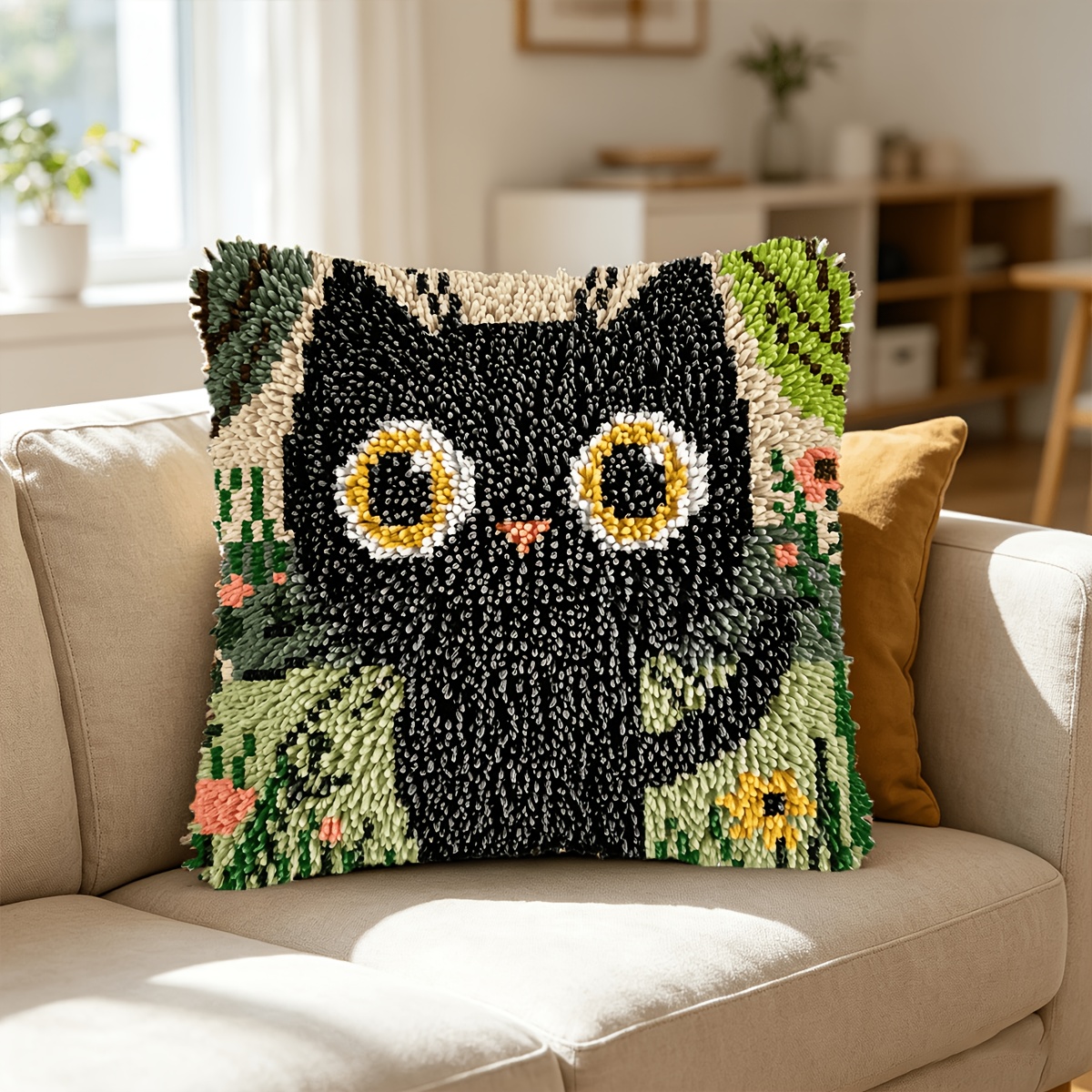Lock Hook Kit with Cute Cat Pattern for DIY Handmade Bags