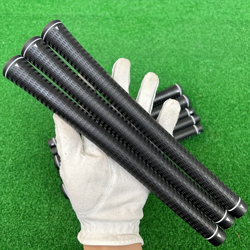 

3pcs Rubber Golf Club Grips, Non-slip Durable Golf Grip, Golf Training Accessories
